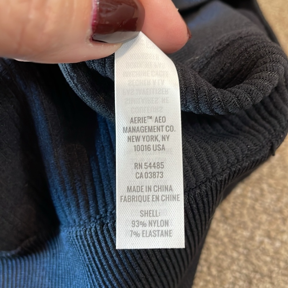 Aerie Ribbed Bralette Size L - Picture 8 of 8